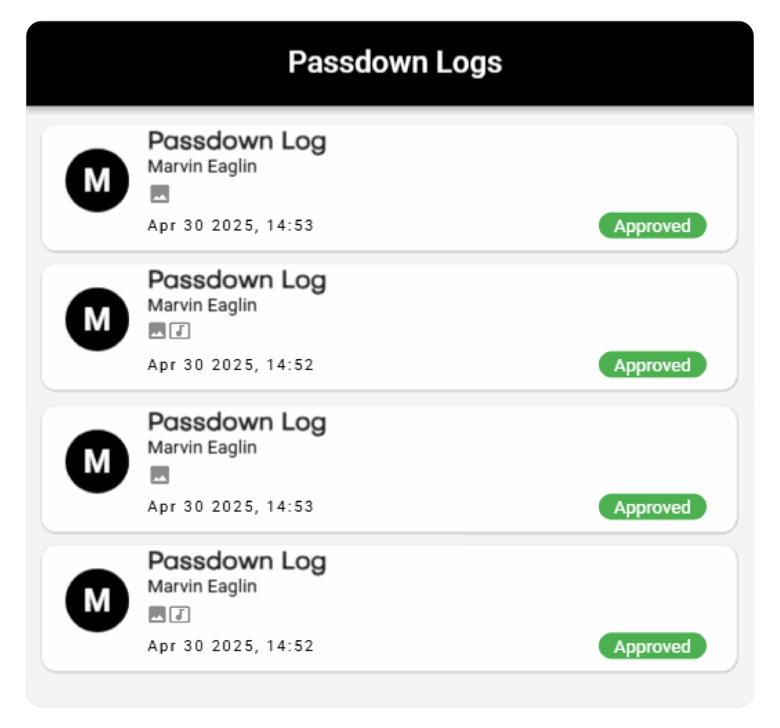 Passdown log-01